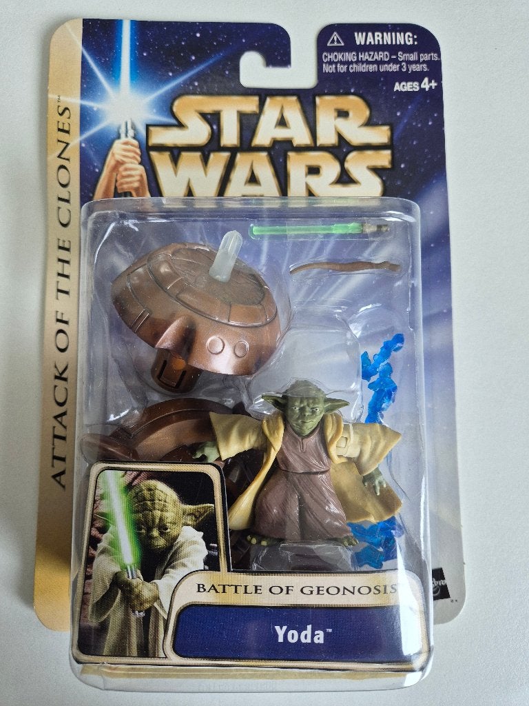 Star Wars Saga 04 HoF Yoda Battle of Geonosis, Ophalen of Verzenden, Nieuw, Actiefiguurtje