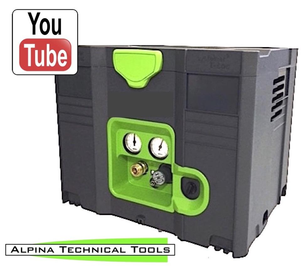 Alpina technical Tools SYM 150-8-6 WXOF systainer(festool), 6 tot 10 bar, Nieuw, Ophalen of Verzenden, Minder dan 200 liter/min