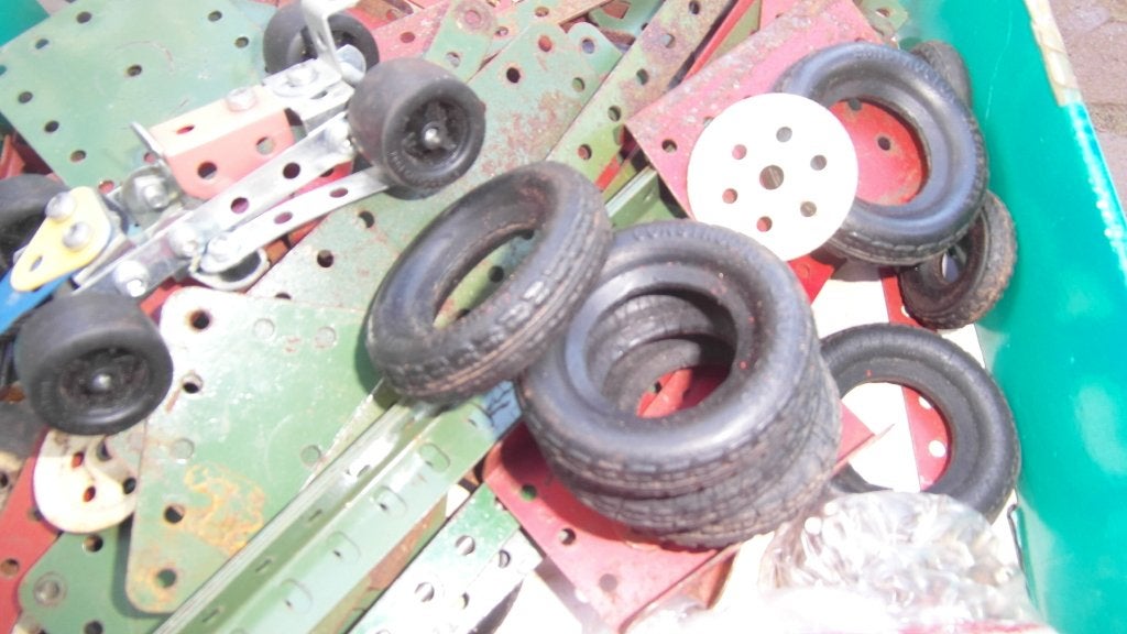 mecano doos vol koopje, Antiek en Kunst, Ophalen of Verzenden