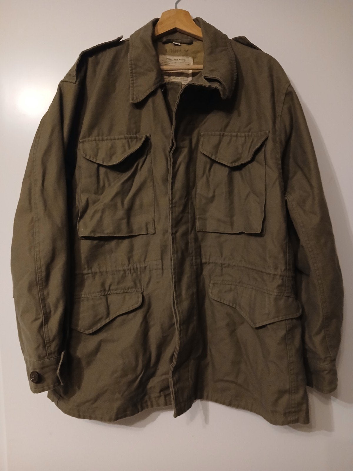 M43 jas reproductie, Ophalen of Verzenden, Nieuw, Maat 48/50 (M), Groen