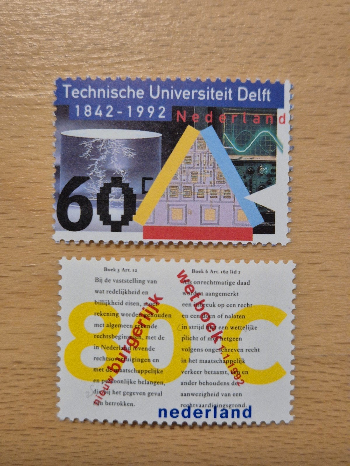 Nederland 1992 TU Delft, Ophalen of Verzenden, Na 1940, Postfris