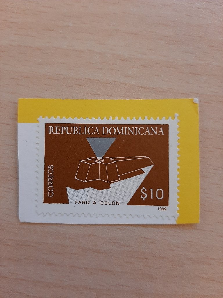 Dominicaanse Republiek vuurtoren, Verzenden, Postfris, Plaats of Gebouw