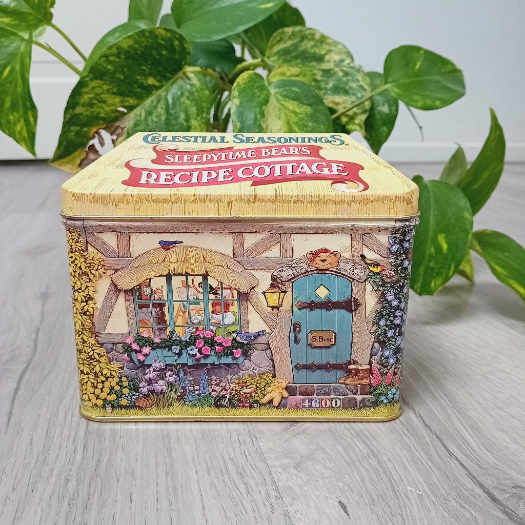 vintage blik/trommel sleeptime bears recipe cottage, Verzenden, Gebruikt, Overige