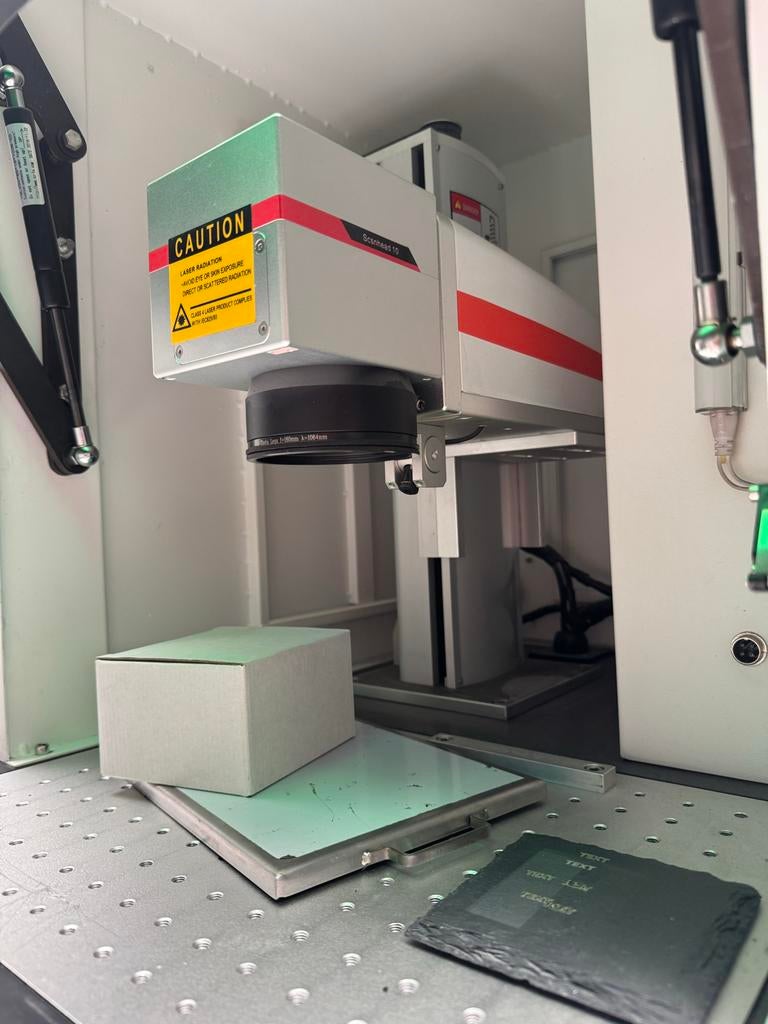 XT laser XTL-FP30 fiberlaser 30W met 2 lenzen + rotatie, Ophalen, Xt laser, Info@xtlaser.com, 0000bj