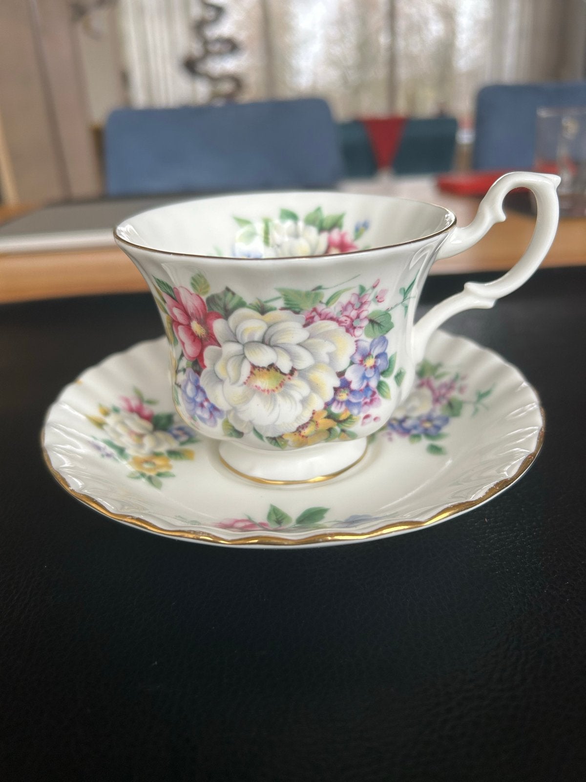 Royal Albert - Summertime Sherborne - kop en schotel, Ophalen of Verzenden