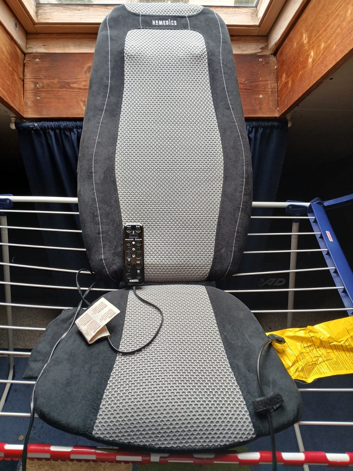 Homemedics Shiatsu Massagekussen met Warmte SBM-400HX, Ophalen, Gebruikt, Massagestoel of Kussen