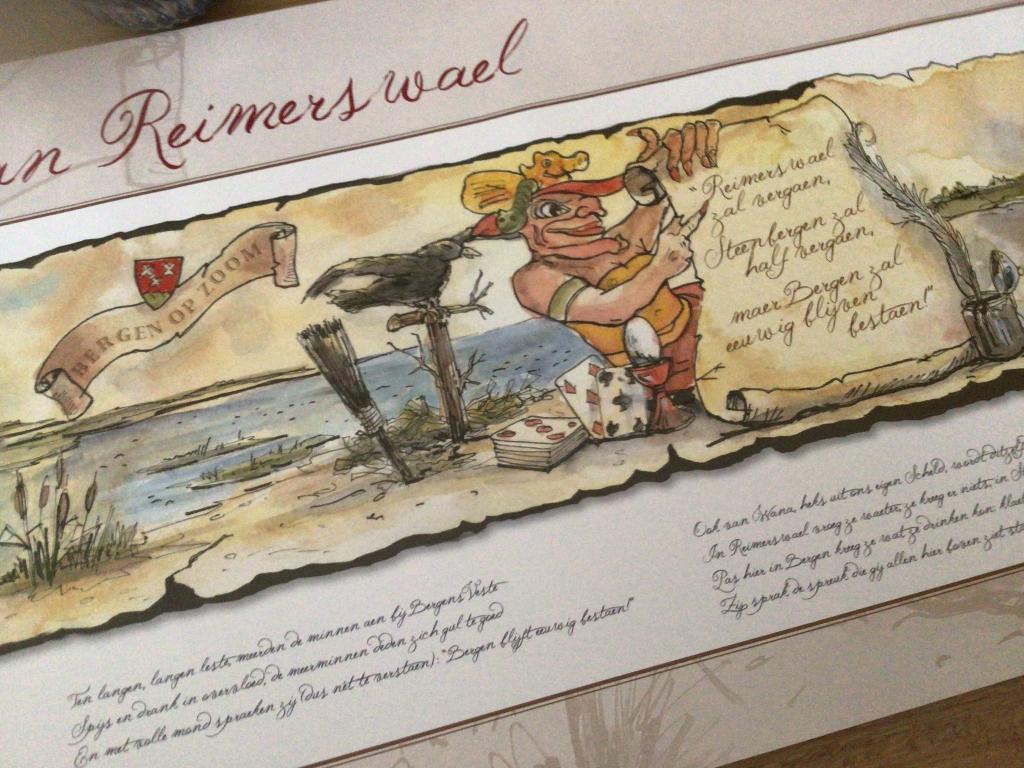 Poster, Ophalen, Deurposter of groter, Rechthoekig Liggend, Zo goed als nieuw