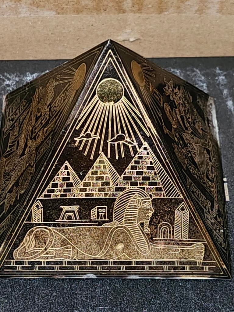 Egyptische piramide set, Ophalen of Verzenden, Gebruikt