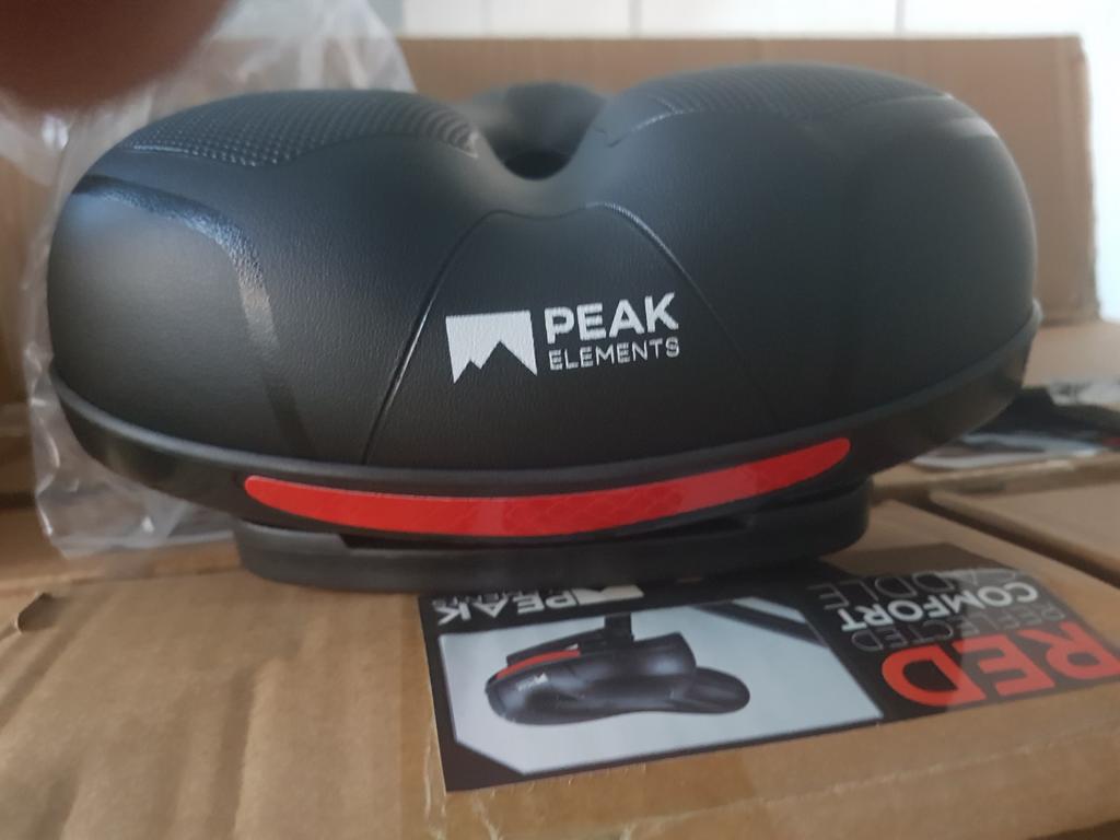 Fietszadel - Comfortabel en in nieuw staat!, Ophalen of Verzenden, Nieuw, Zadel, Peak