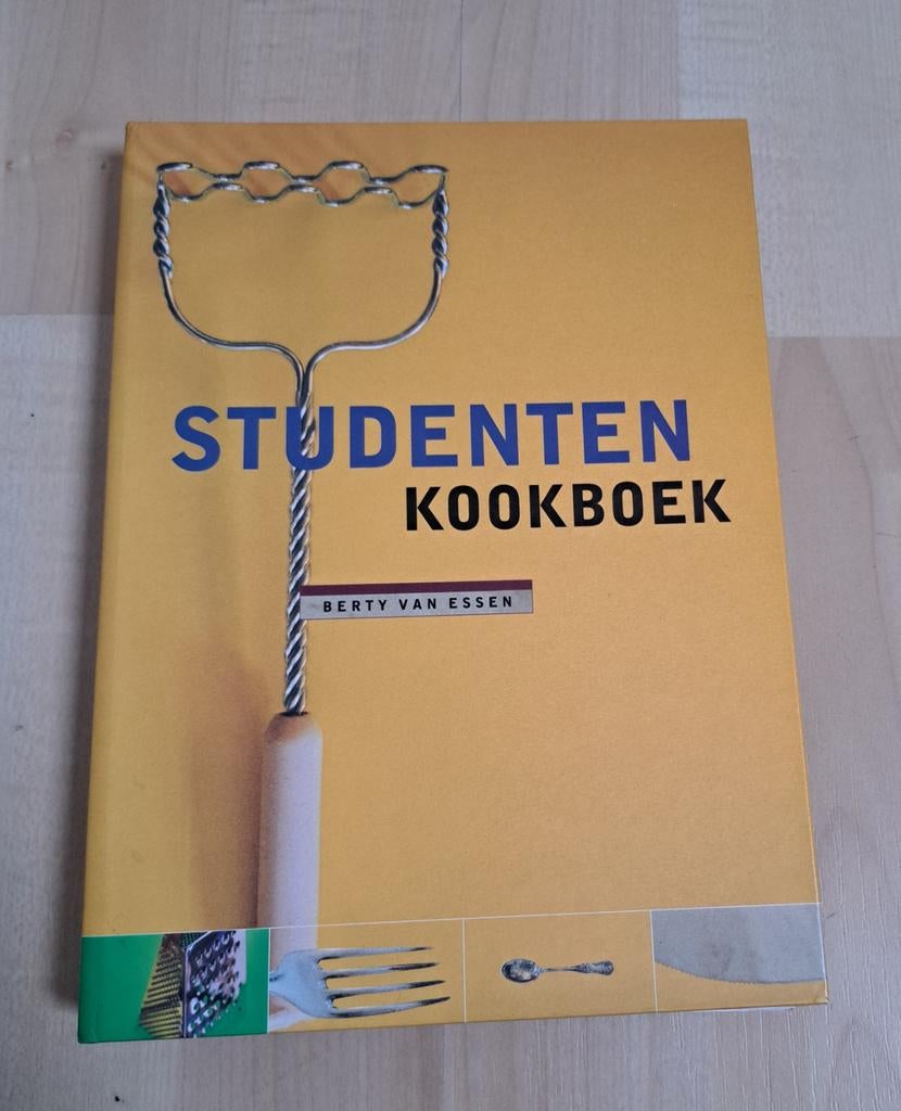 Studenten Kookboek - Berty van Essen, Gezond koken, Ophalen of Verzenden, Zo goed als nieuw, Hoofdgerechten