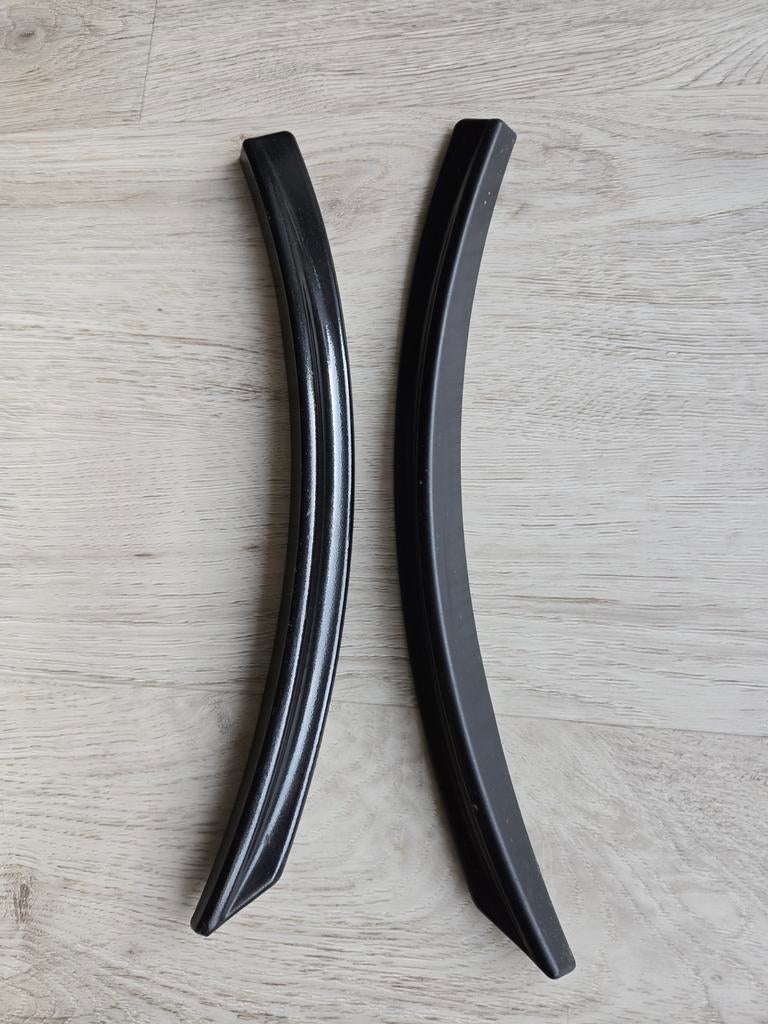 Wind gelijders bumperverbreder Mercedes SLK R170 zwart kleu, Gebruikt, Mercedes-Benz, Ophalen of Verzenden, Bumper