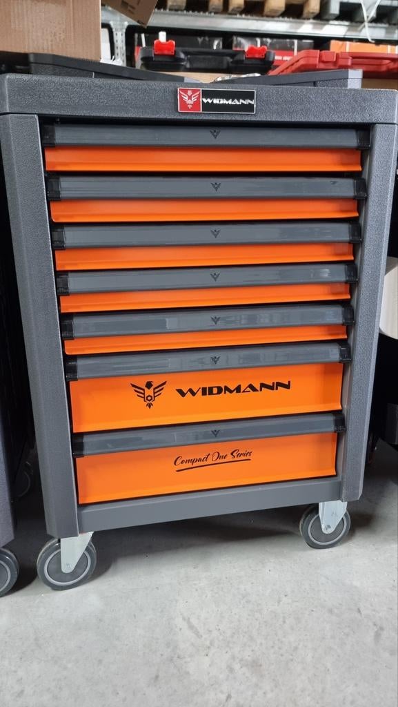 widmann gereedschapwagen 7 laden waarvan 6 laden gevuld, Ophalen of Verzenden, Gevuld, Nieuw