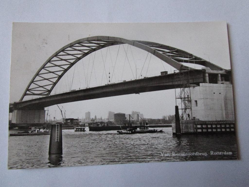 Ansichtkaart Rotterdam - Van Brienenoordbrug, Verzenden, 1960 tot 1980, Gelopen, Zuid-Holland