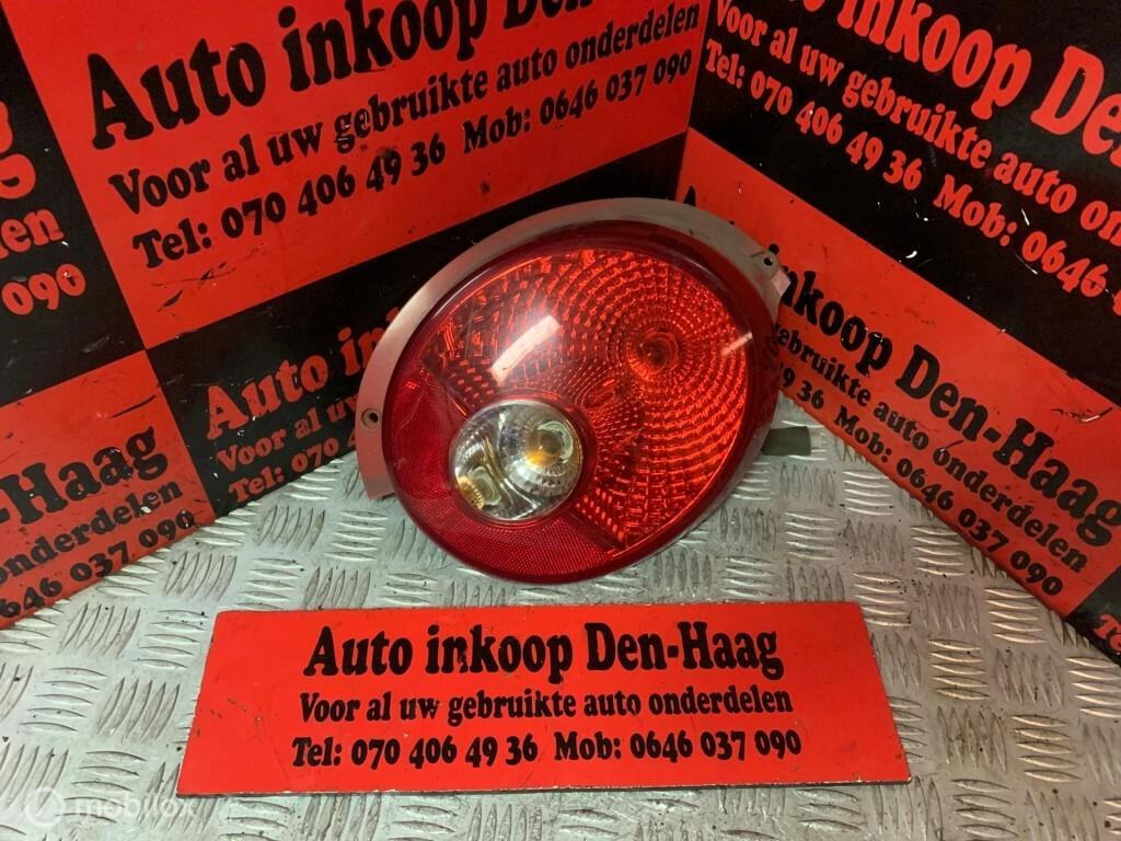Chevrolet Matiz ('05-'10) Achterlicht Rechts + Fitting, Chevrolet, Gebruikt, Chevrolet, Ophalen of Verzenden