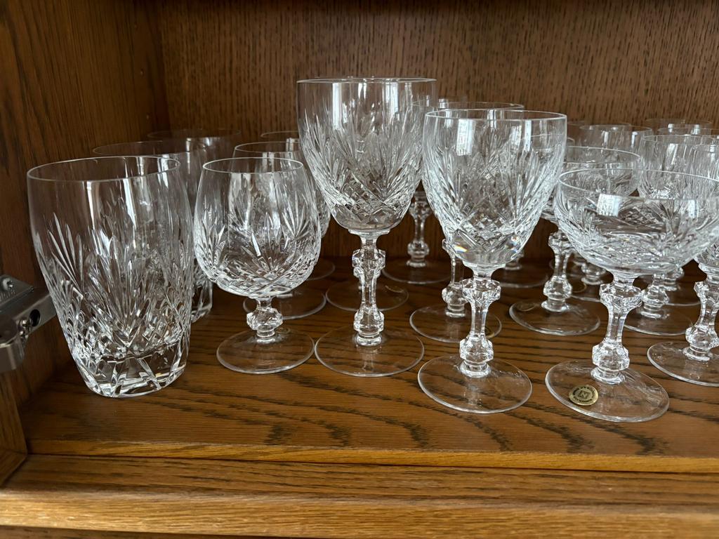 Bleikristal Glazen Set, Antiek en Kunst, Ophalen