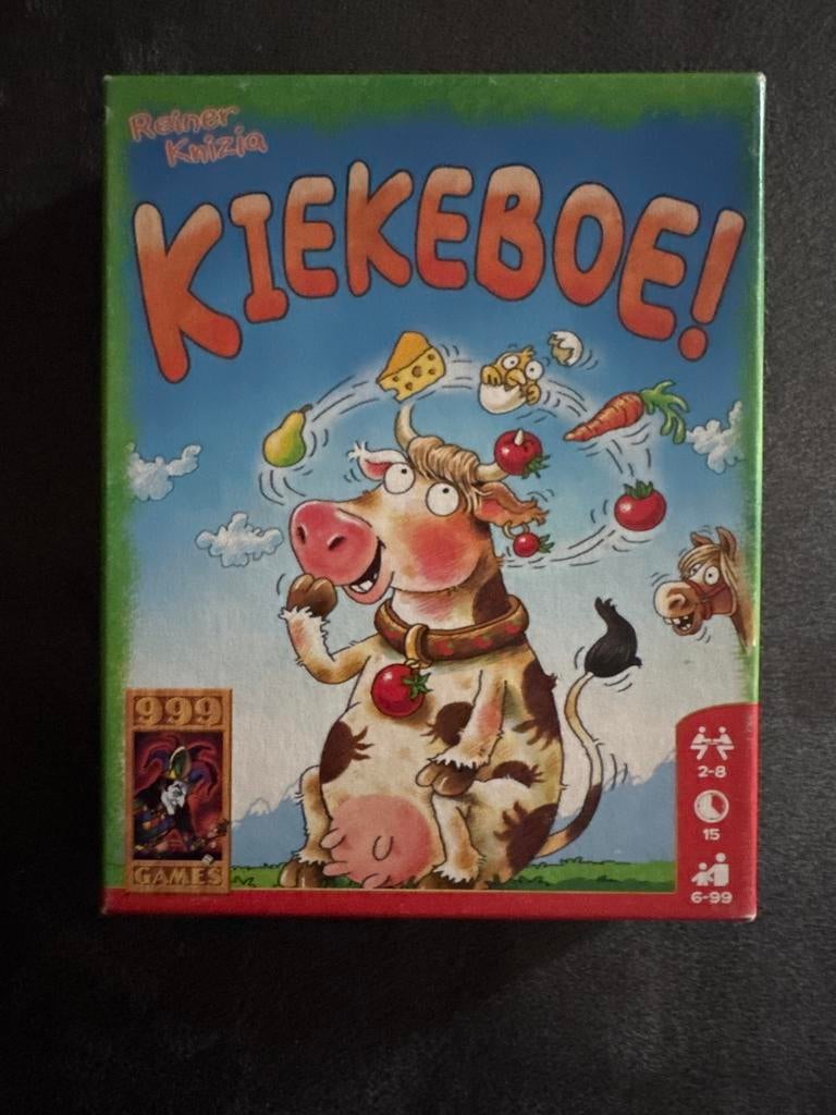 Kiekeboe! - Leuk geheugenspel voor kinderen 999 Games, Een of twee spelers, Ophalen, Zo goed als nieuw, Reisspel