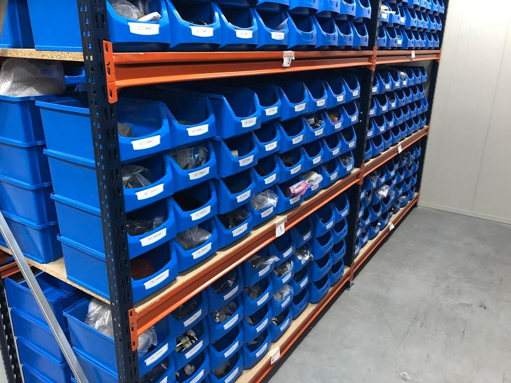 Stelling | opslag | magazijnbakken | stellingkast, Ophalen of Verzenden
