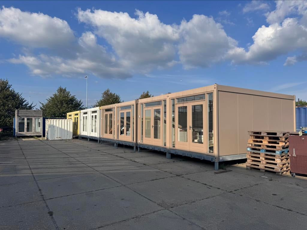 Woonunits te koop/ te huur type K1000 Fort, Ophalen, Zo goed als nieuw