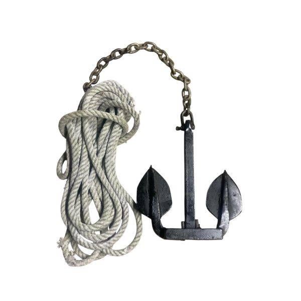 oude decoratieve ankers met oud touw, Watersport en Boten, Accessoires en Onderhoud, Overige typen, Ophalen of Verzenden, Gebruikt