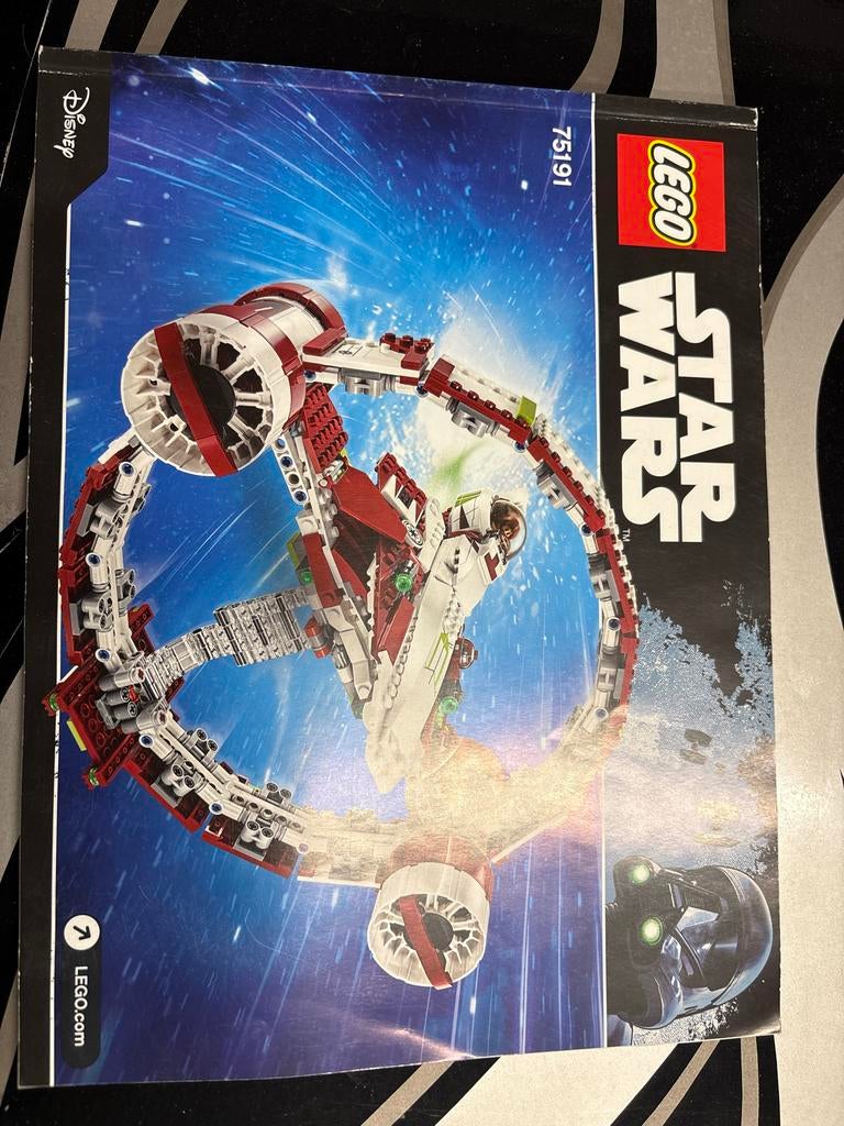 Instructie boekje  Star Wars Obi-Wan's Interceptor 75191, Ophalen of Verzenden, Zo goed als nieuw, Complete set, Lego