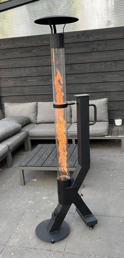 Krachtige pellet terrasheater xxl zwart, Ophalen of Verzenden, Nieuw, Vloer, Waterbestendig