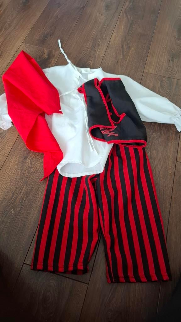 piratenpak carnaval: maat 104, Ophalen of Verzenden, 104 of kleiner, Jongen of Meisje