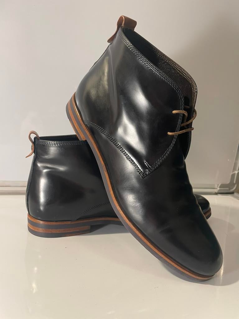 AGL Full Learher NEW Ankle Lace Up Casual Boots  EU37, Zwart, Lage of Enkellaarzen, Nieuw, Ophalen of Verzenden