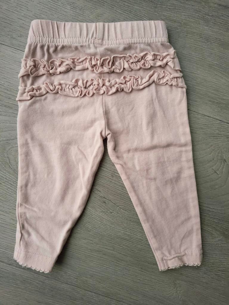 Zachtroze legging ruches maat 62, Zeeman, Broekje, Meisje, Ophalen of Verzenden