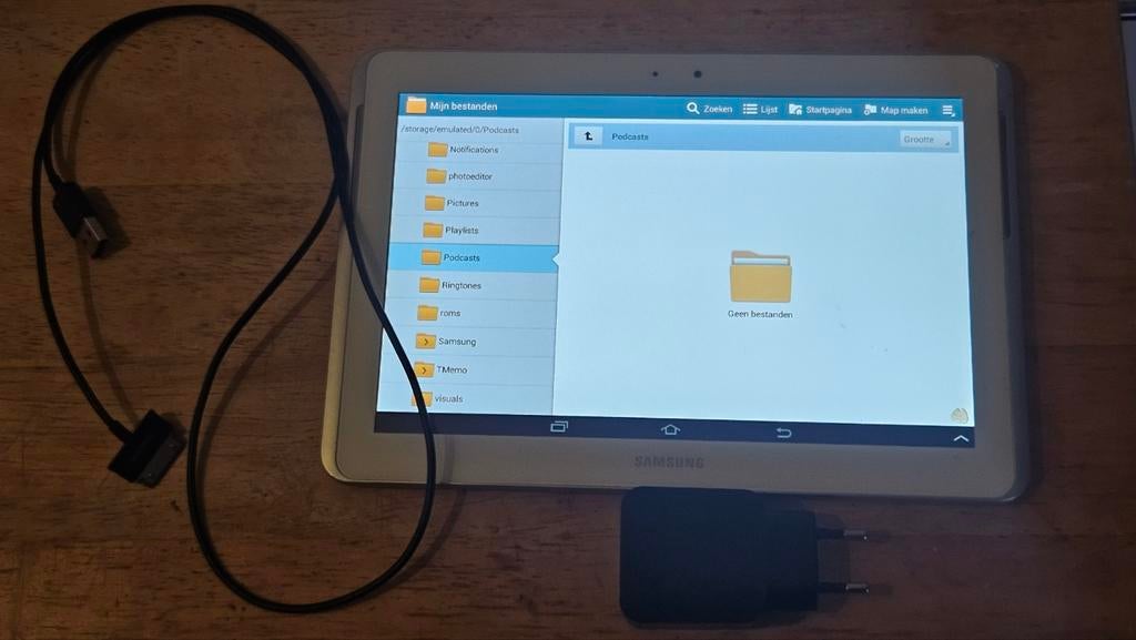 Samsung Galaxy Tab 2 - Goed Onderhouden, 10 inch, Gebruikt, Uitbreidbaar geheugen, Ophalen of Verzenden