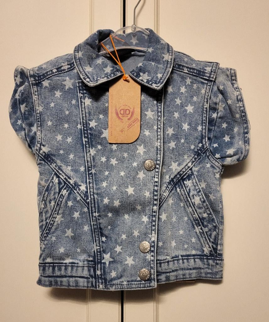 Nieuw! Dutch Dream Denim spijkerjasje, meisje, maat 116, Nieuw, Ophalen of Verzenden, Jas, Dutch Dream Denim