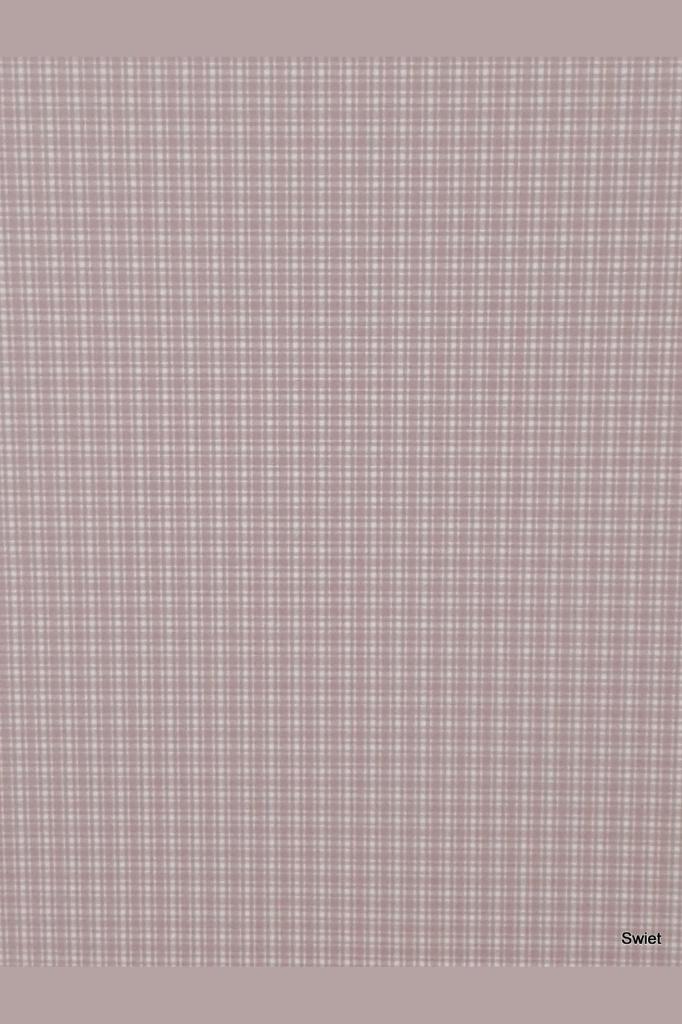 14025 behang roze wit ruit 80s vintage swiet schots geruit, Ophalen of Verzenden, Minder dan 10 m², Roze