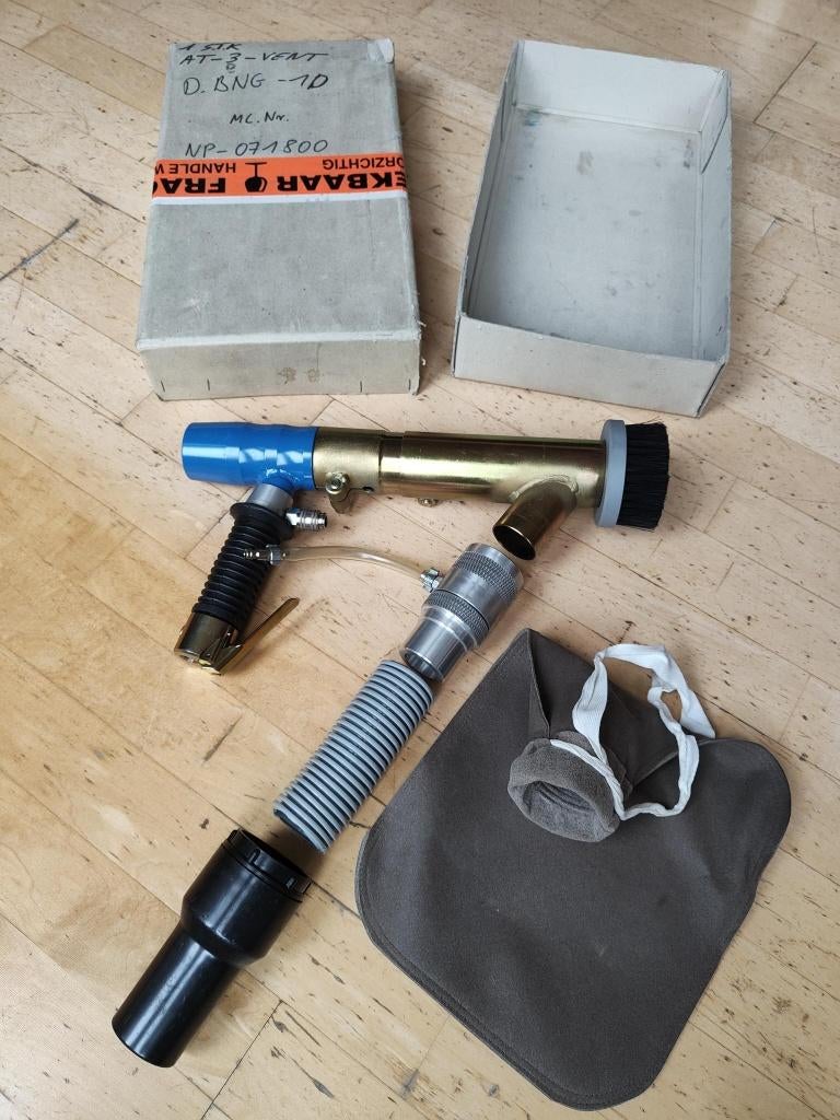 Airtec AT-3-VENT Pneumatische Naaldhamer, Naaldbikhamer, Doe-het-zelf en Verbouw, Gereedschap | Handgereedschap, Nieuw, Ophalen of Verzenden