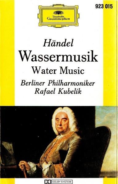 Händel Wassermusik Rafael Kubelik MC, Gebruikt, Klassiek, 1 bandje, Ophalen of Verzenden