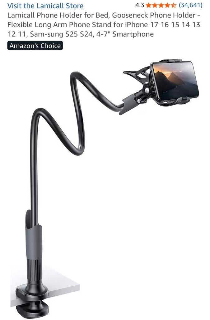 Lamicall phone holder, Ophalen of Verzenden, Zo goed als nieuw, Auto