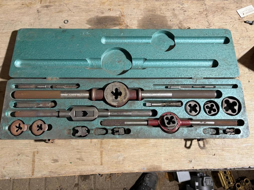 Greenfield tap & die set (schroefdraad tap set), Ophalen of Verzenden, Nieuw