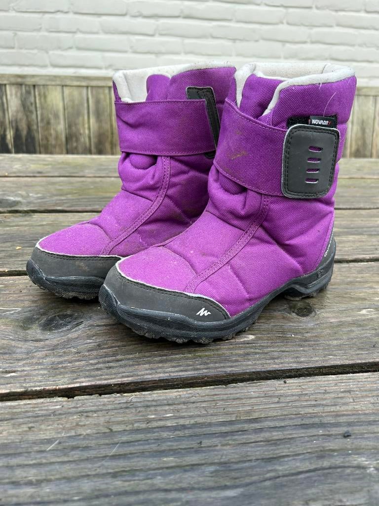 Quechua kinder sneeuwlaarzen mt 35, Overige merken, Gebruikt, 100 tot 140 cm, Snowboots