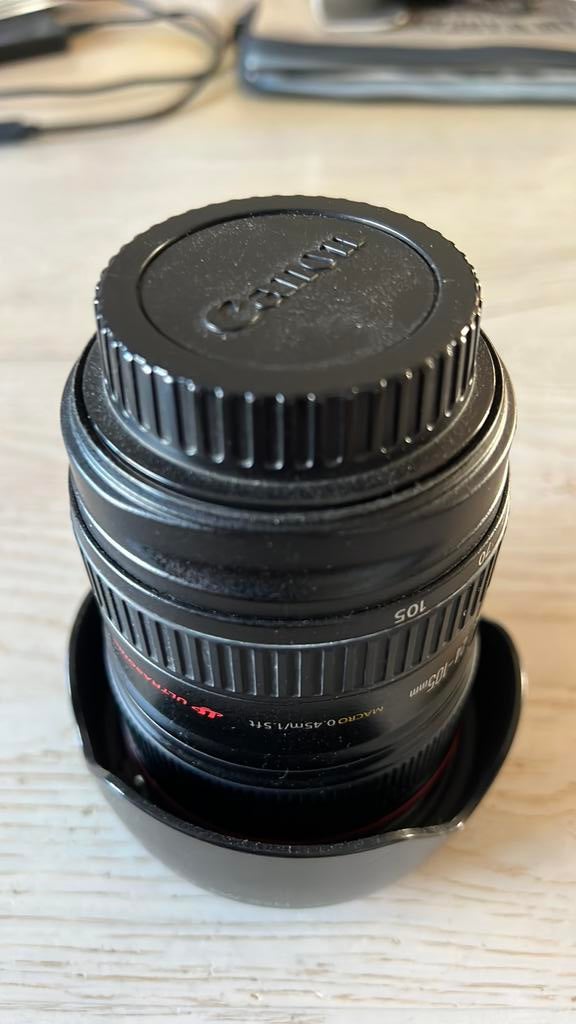 Canon lens EF 24-105mm 4.0 IS USM, Audio, Tv en Foto, Fotografie | Lenzen en Objectieven, Ophalen of Verzenden, Gebruikt, Standaardlens