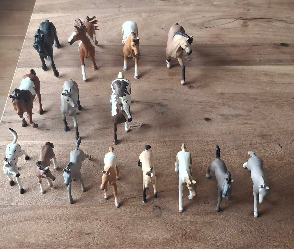 Schleich paarden/veulens, Ophalen of Verzenden, Zo goed als nieuw
