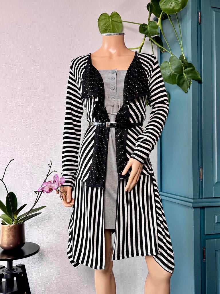 AVENTURES DES TOILES designer vest maat S, Kleding | Dames, Truien en Vesten, Zo goed als nieuw, Maat 36 (S), Zwart, Ophalen of Verzenden
