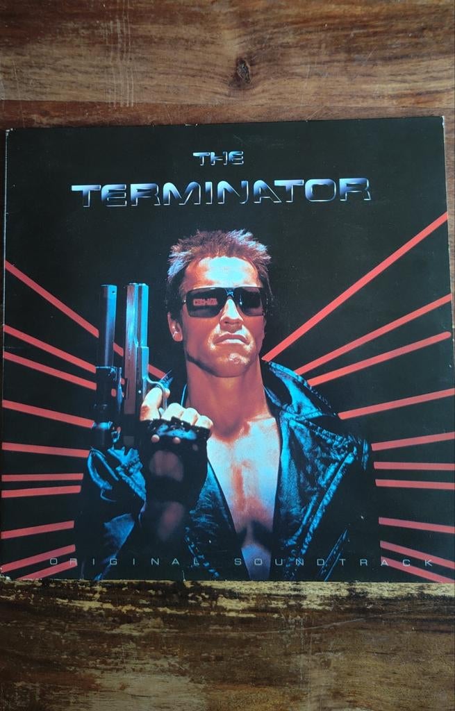 The Terminator 1 soundtrack, vinyl, Ophalen of Verzenden, Zo goed als nieuw, 12 inch