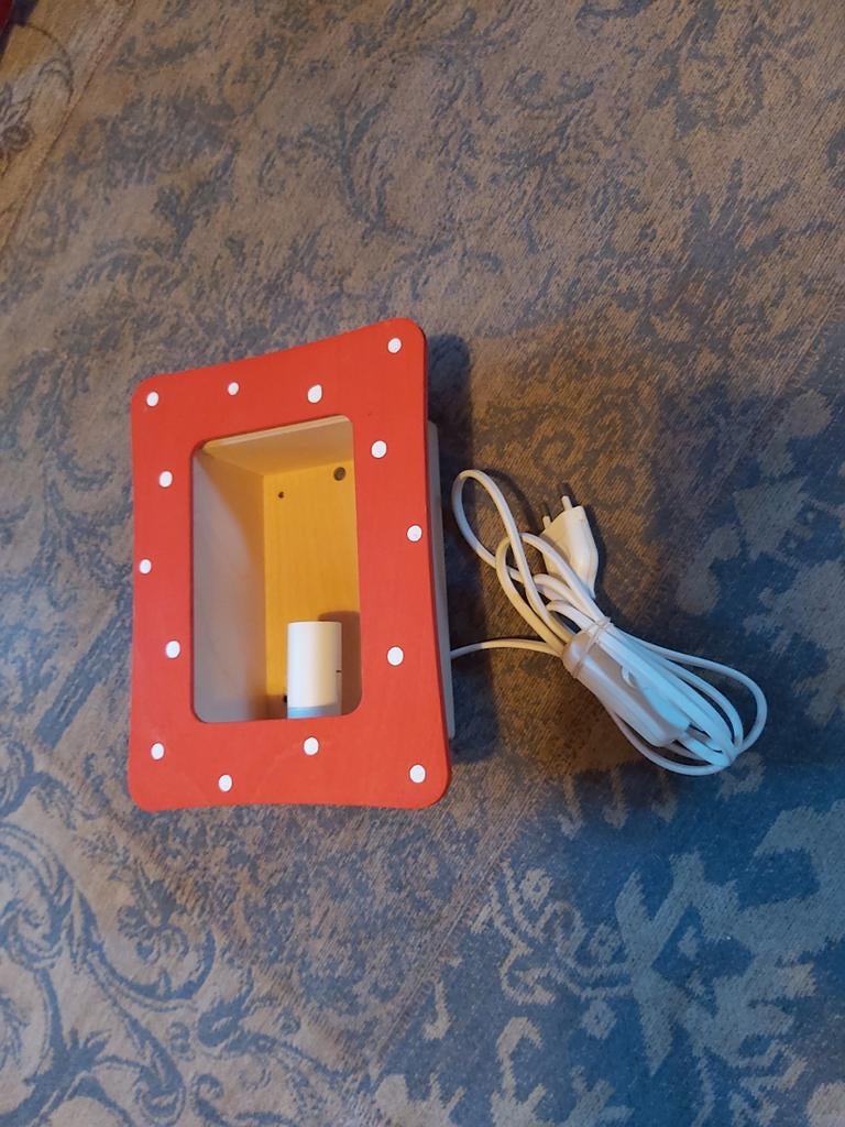 De noest paddenstoel fotolamp kaartenlamp, Kinderen en Baby's, Kinderkamer | Inrichting en Decoratie, Ophalen of Verzenden, Lamp