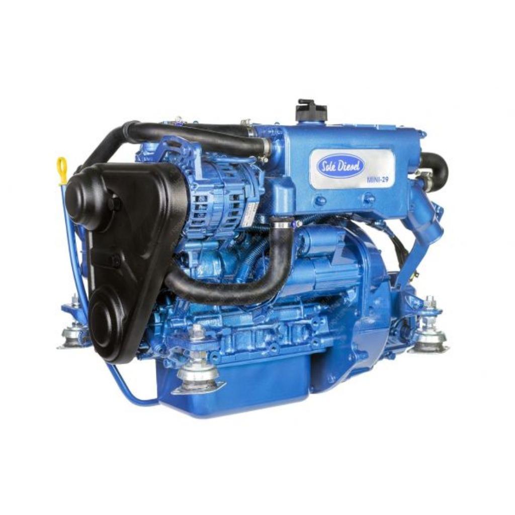 Sole Mini 29 in prijs verlaagd, Ophalen, 10 tot 30 pk, Binnenboordmotor, Viertaktmotor