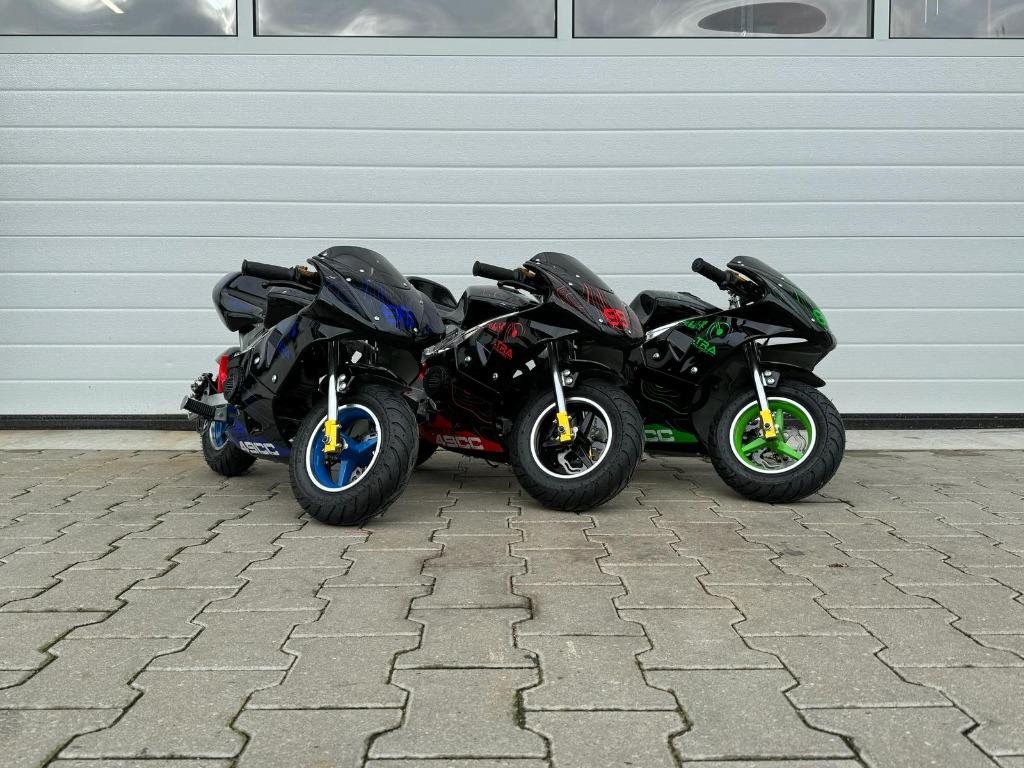 Minibike - 49CC - NIEUW uit voorraad leverbaar!, Fietsen en Brommers, Minibikes, Midibikes en Pitbikes, Ophalen, Nieuw, 49 cc