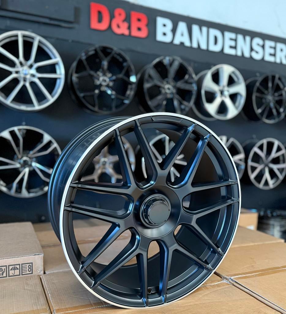 22 inch G63 Amg look velgen nieuw 5x130 G klasse G55 G63, Nieuw, Overige maten, Ophalen of Verzenden, All Season