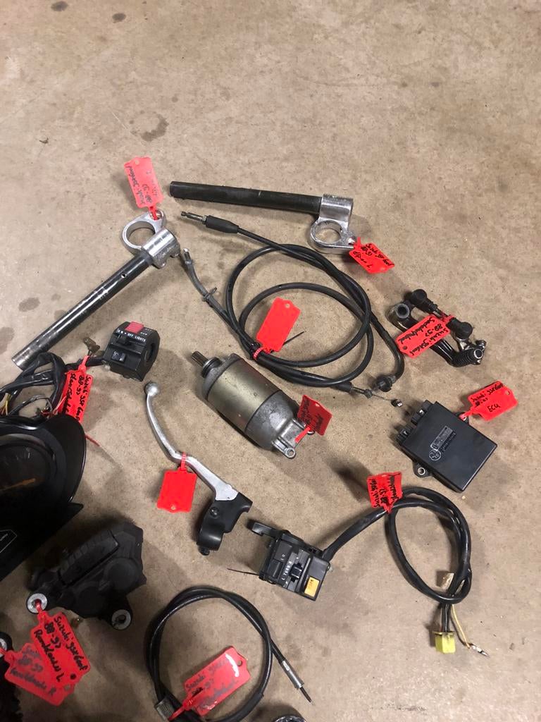 Suzuki GSX 600 F 1988-1997 diverse onderdelen, Gebruikt, ., Ophalen of Verzenden, .