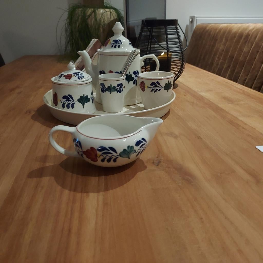Melkkan Boerenbont, Huis en Inrichting, Keuken | Servies, Gebruikt, Overige typen, Ophalen of Verzenden, Aardewerk
