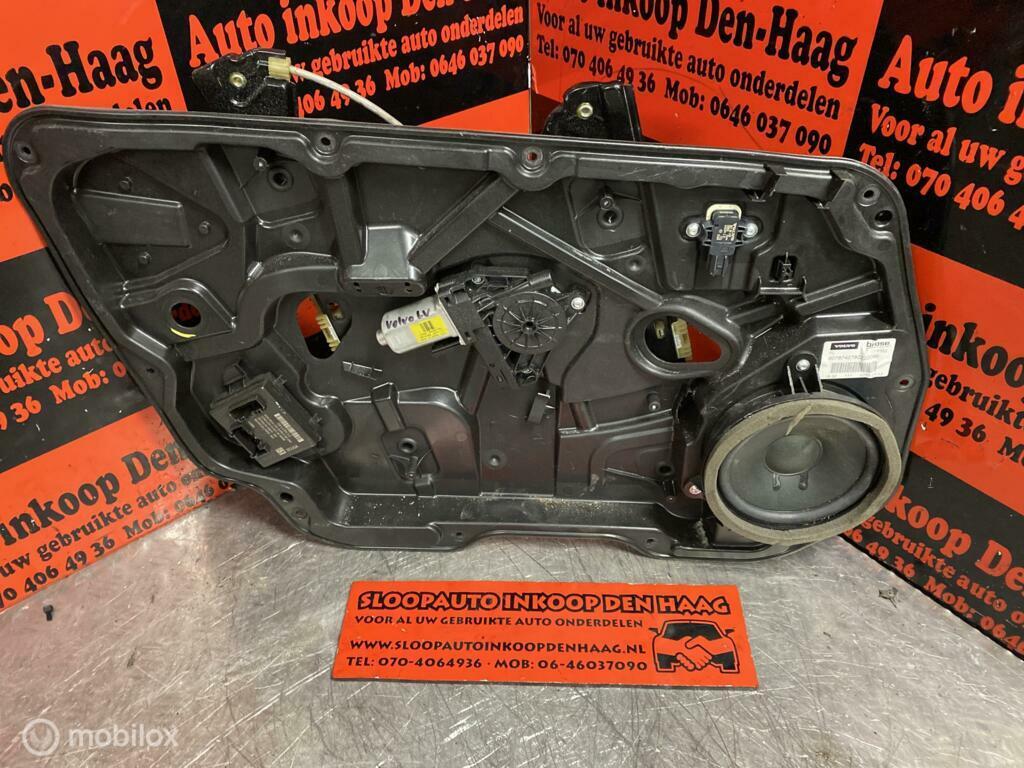 Volvo S60 V60 ('10-'17) Raammechanisme Linksvoor + Motor, Ophalen of Verzenden, Gebruikt