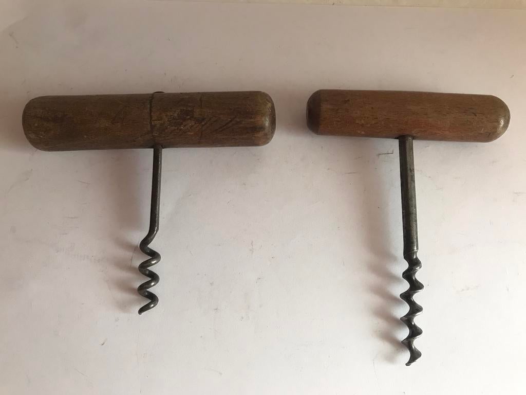 Oude kurkentrekkers hout, Antiek en Kunst, Antiek | Gereedschap en Instrumenten, Ophalen of Verzenden