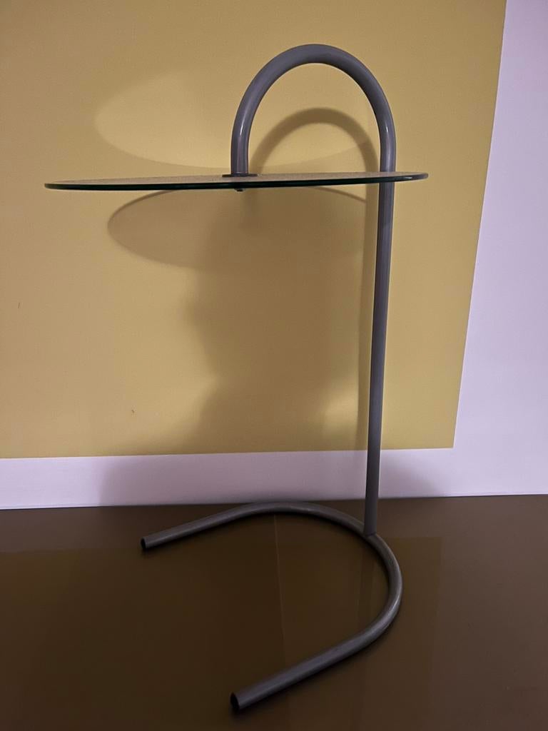 TORD BJØRKLUND. —. RY. —. BIJZETTAFELTJE., Huis en Inrichting, Ophalen, Minder dan 55 cm, Metaal of Aluminium, Rond