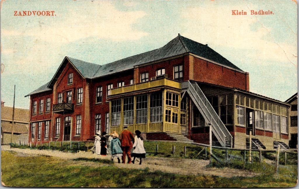 Zandvoort - Klein Badhuis, Ophalen of Verzenden, Voor 1920, Gelopen, Noord-Holland